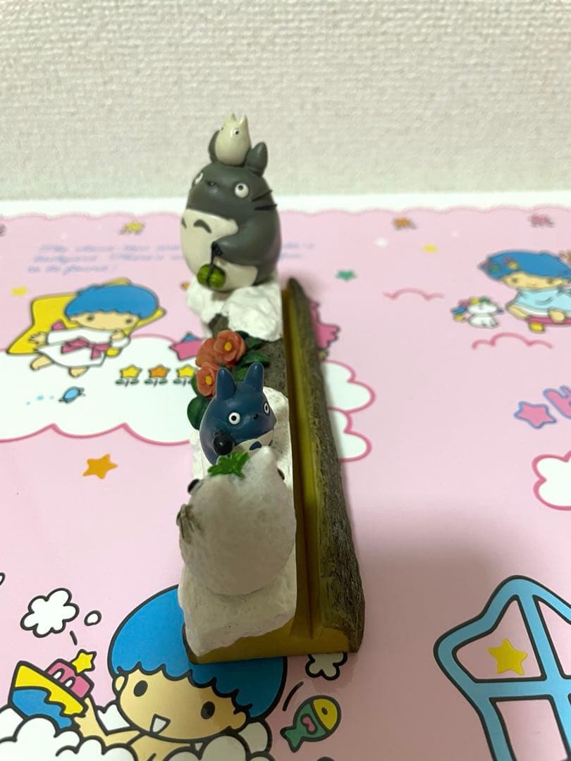 希少レア ジブリ となりのトトロ 四季フォトスタンド 冬 おくりもの