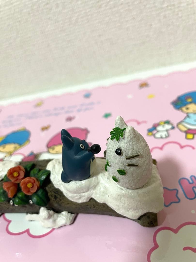 希少レア ジブリ となりのトトロ 四季フォトスタンド 冬 おくりもの
