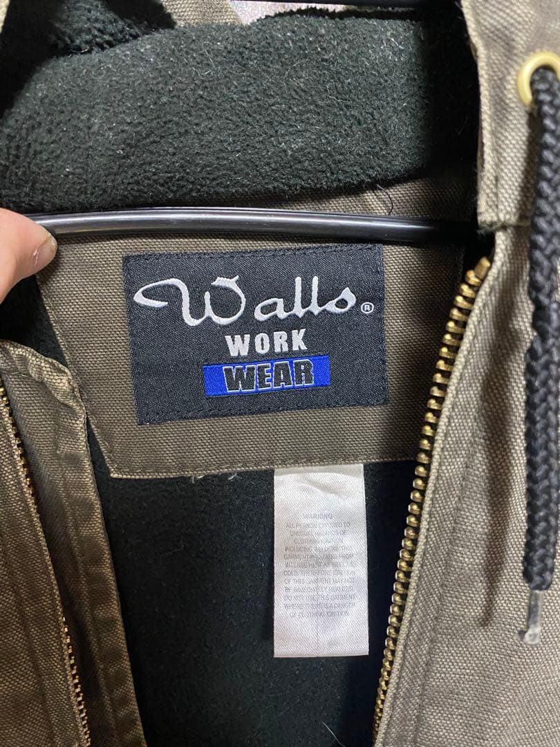 Walls フード付きジャンパー オリーブグリーン