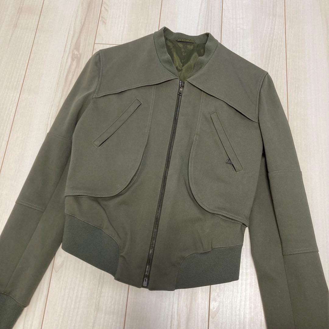 美品　NEIL BARRETT MA-1 ジャケット　ブルゾン　カーキ　S