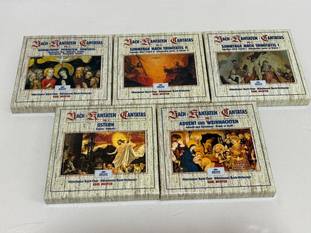 26CD◇バッハ：教会カンタータ集 75選　K・リヒター　ミュンヘン・バッハ合