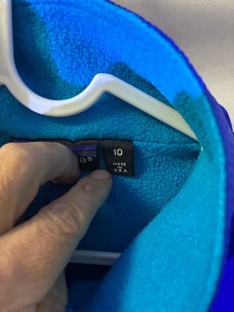 p*k様 Patagonia USA製シェルドシンチラジャケット