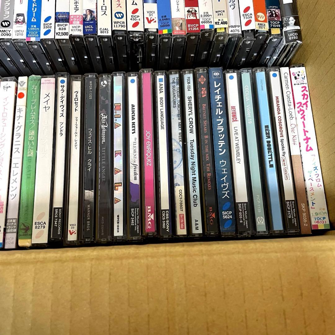 洋楽CD　女性アーティスト　７８枚　まとめ売り　国内盤　※美品多数含む