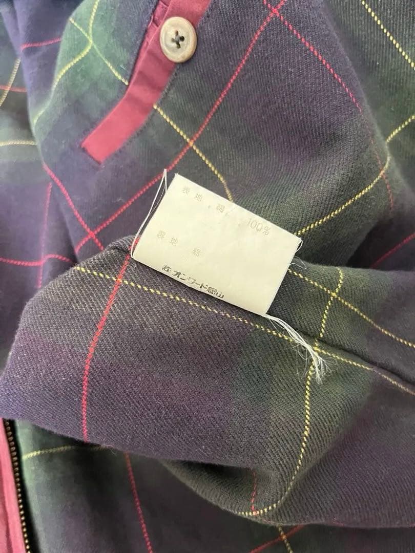 90s polo Ralph Lauren スウィングトップ　小豆色　短丈