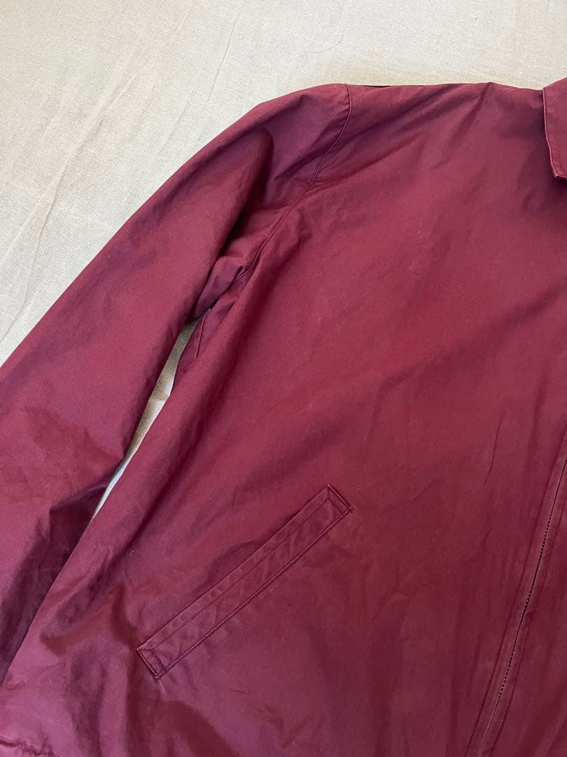 90s polo Ralph Lauren スウィングトップ　小豆色　短丈