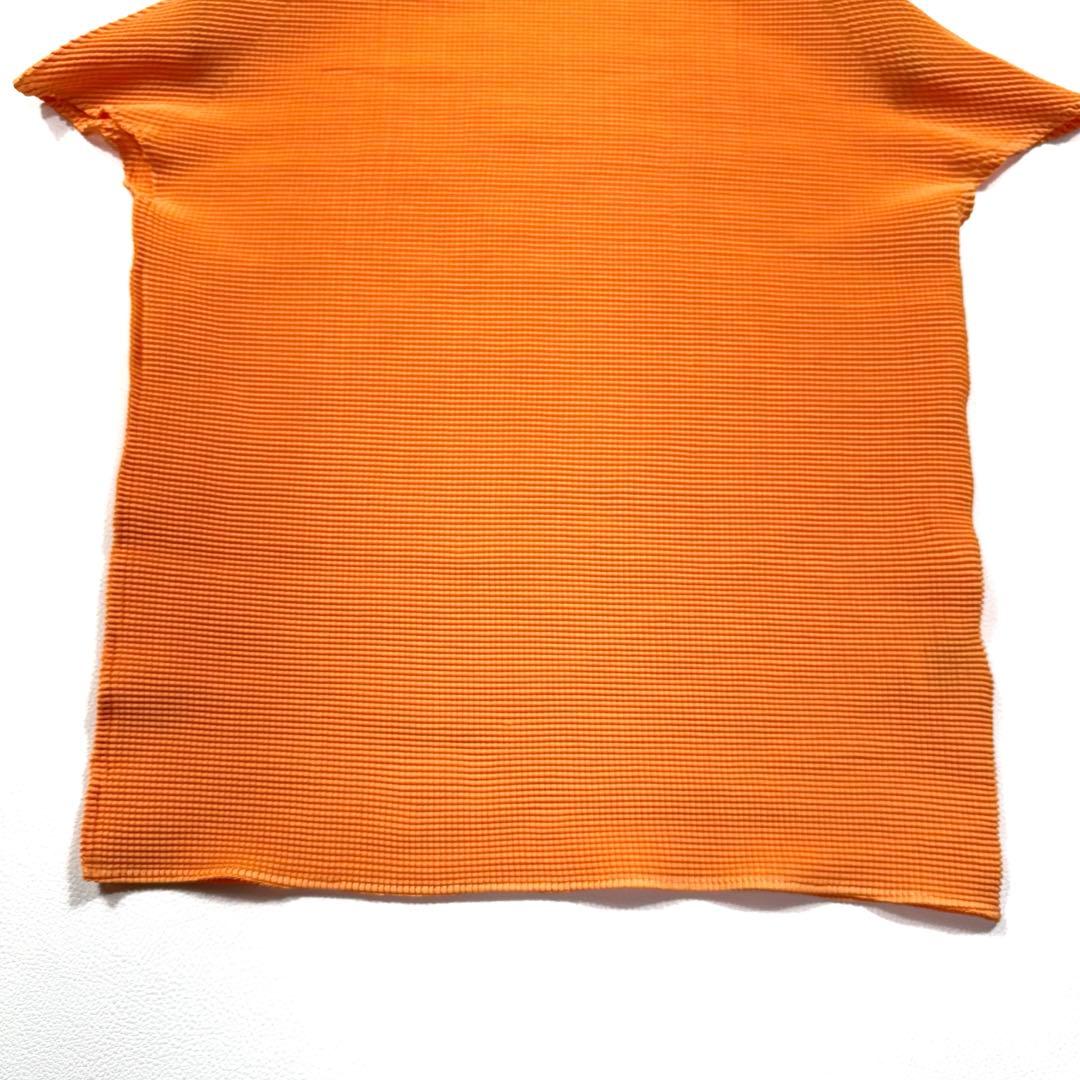 ISSEY MIYAKE PLEATS (T.) カットソー ワッフルプリーツ
