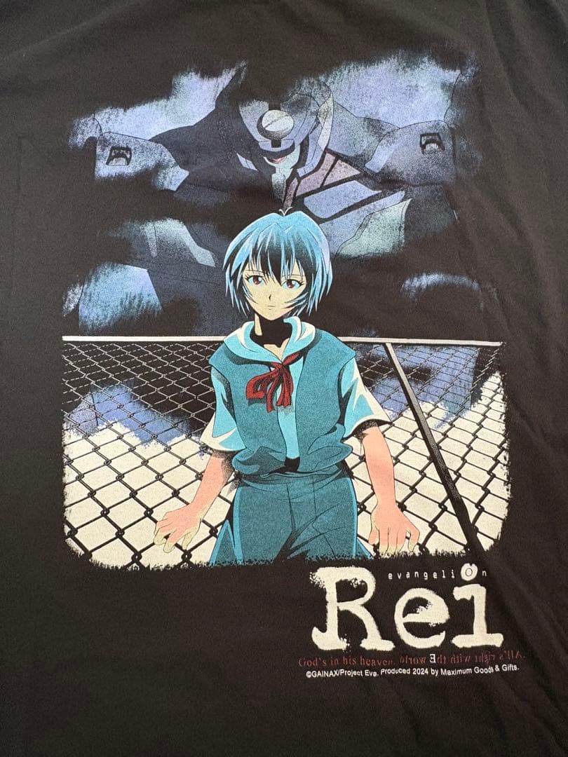 エヴァンゲリオン 綾波 レイ lain Rei Tシャツ　eva