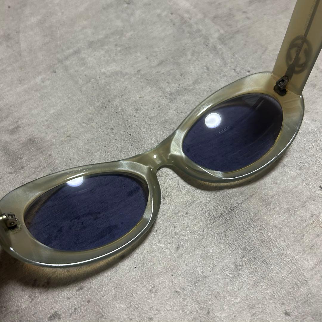 小物 00s archive GUCCI clear cat eyewear