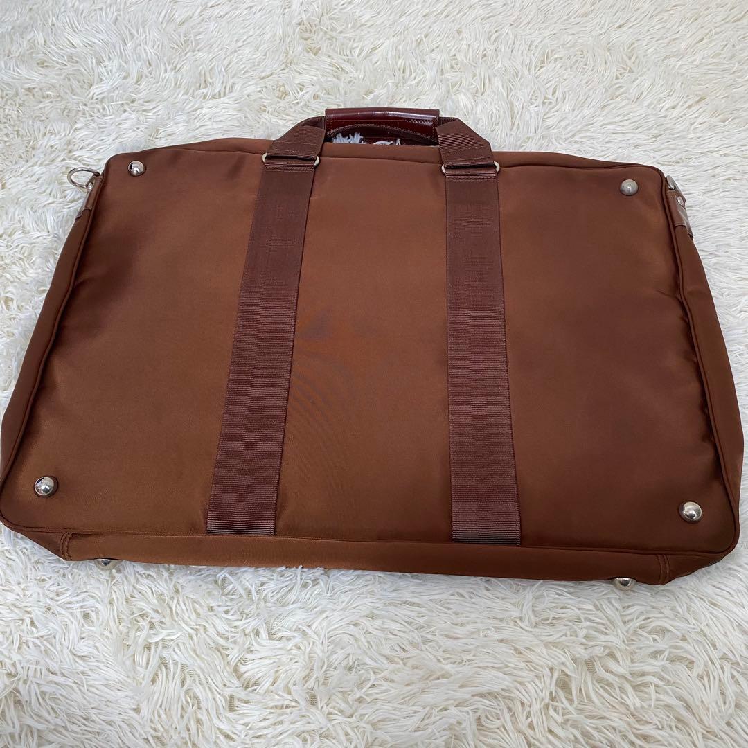【新品タグ付】PORTER ブラウン ガーメントバッグ スーツケース ビジネス