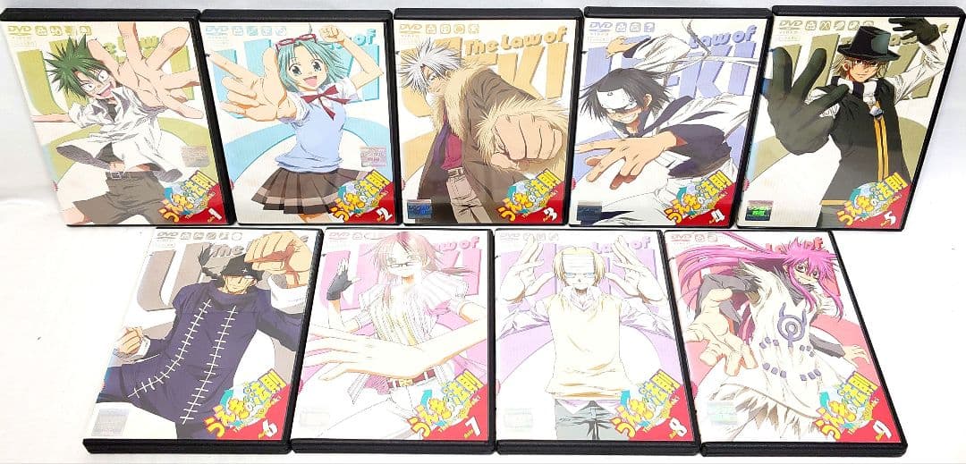 うえきの法則【1期+2期】DVD 全17巻セット