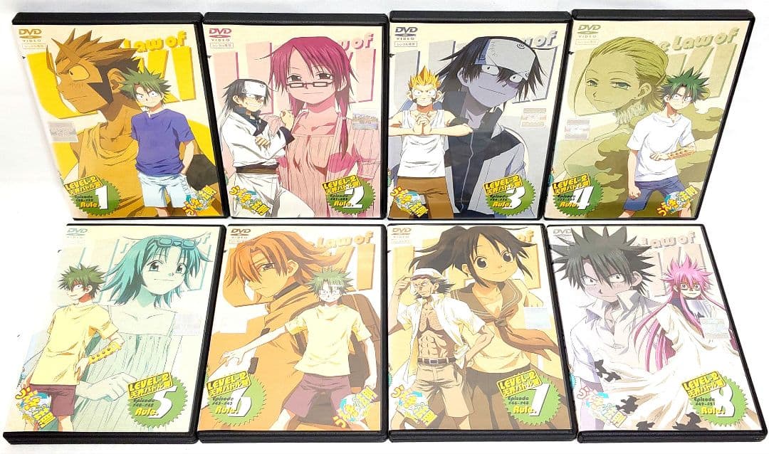 うえきの法則【1期+2期】DVD 全17巻セット