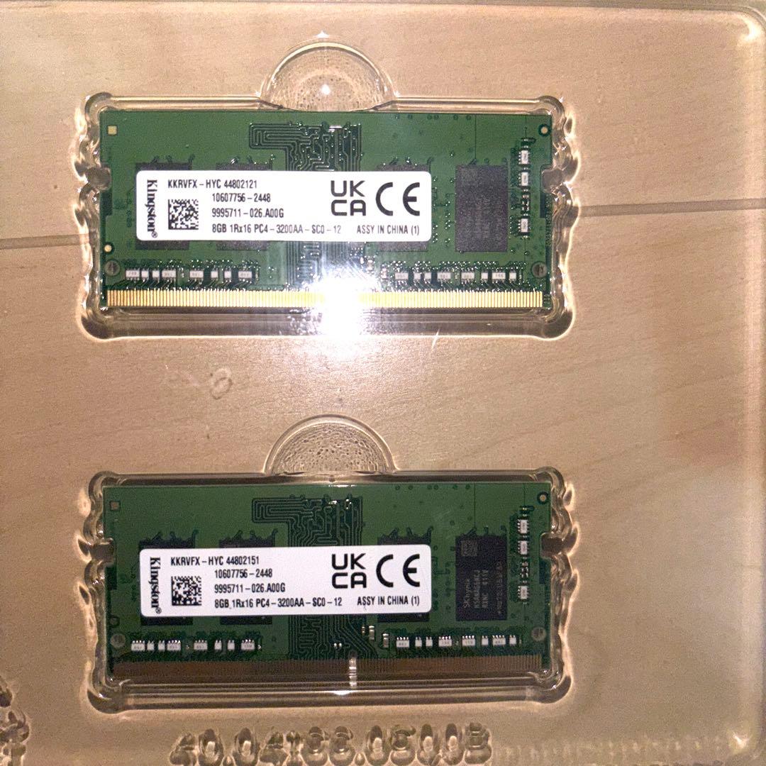 Kingston 8GB DDR4 SO-DIMM （KKRVFX-HYC)