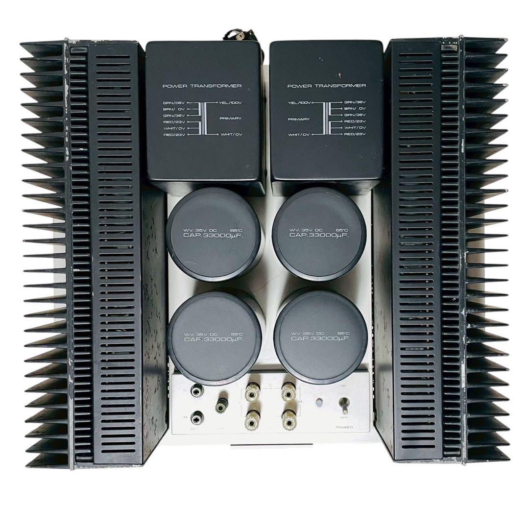 【動作品】Pioneer M-22 パイオニア A級 ステレオパワーアンプ
