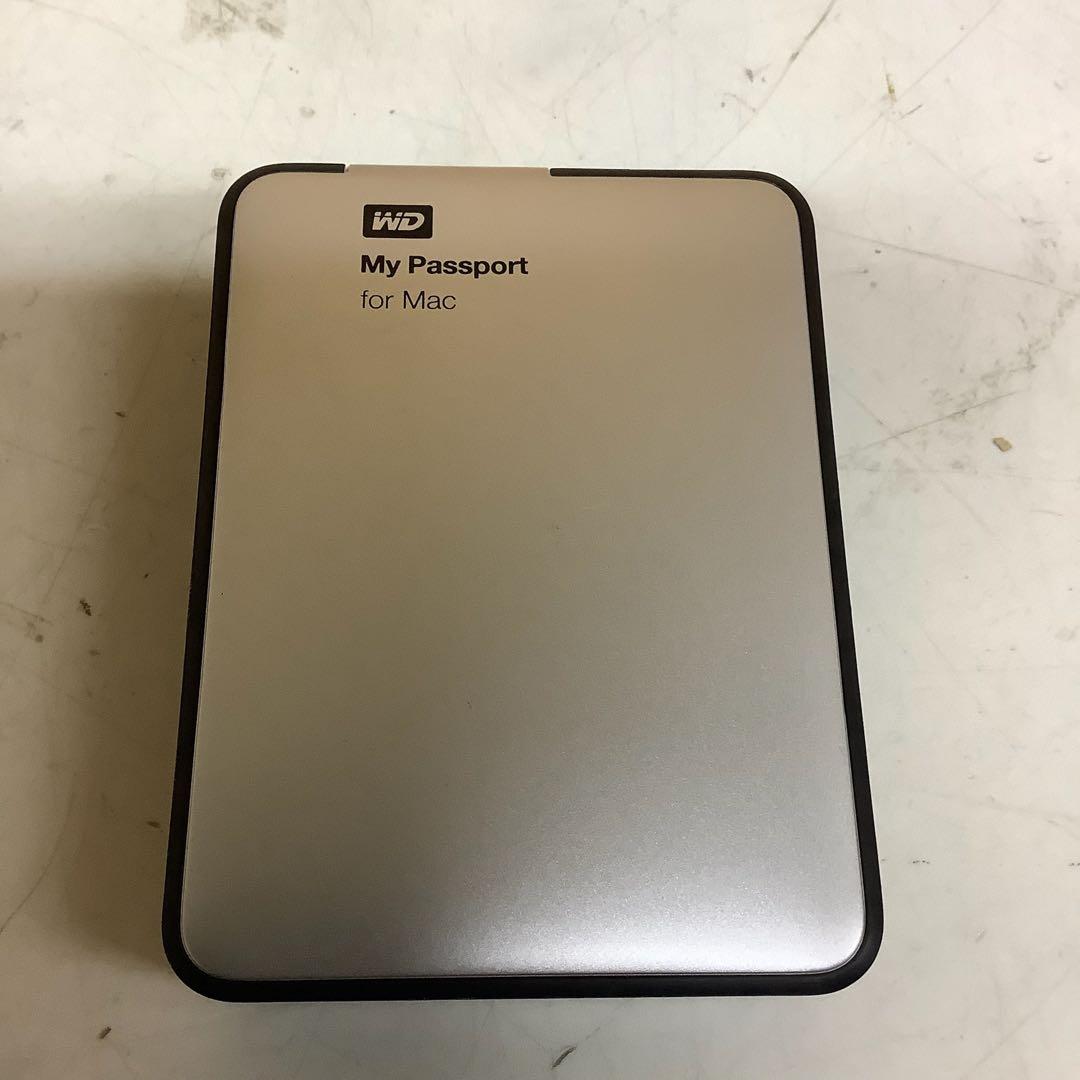 WD My Passport for Mac 2TB外付HDD箱付（わ-47）
