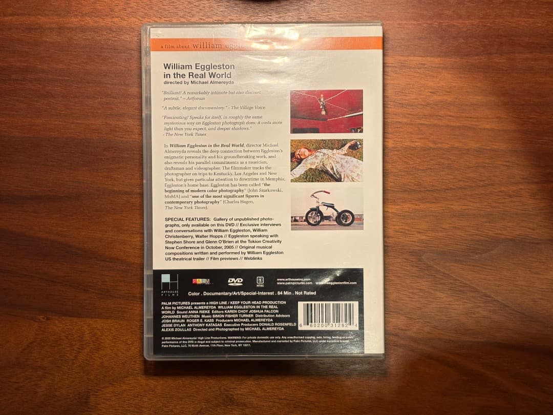 洋画・外国映画 William Eggleston: In The Real World