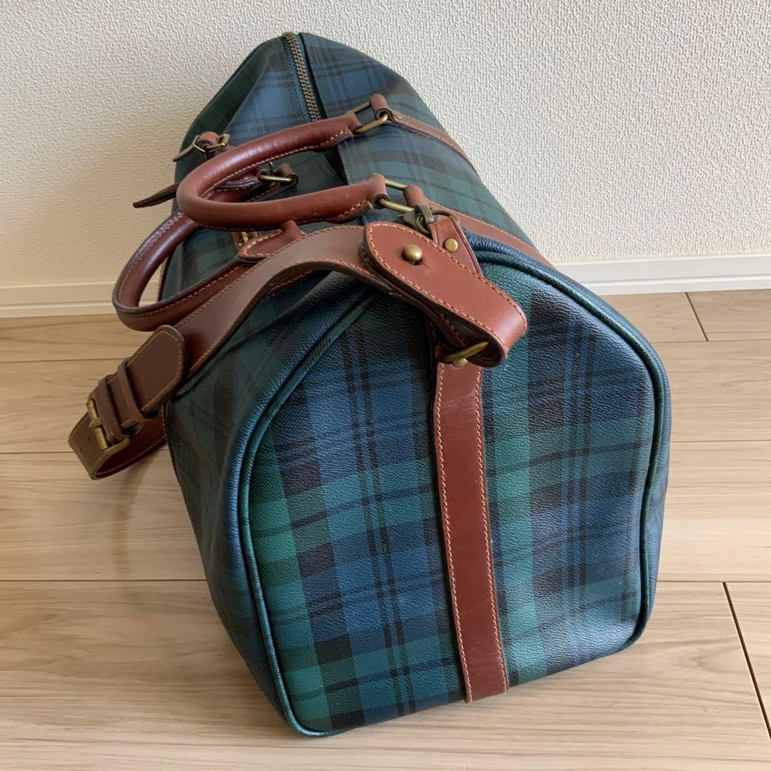 はら様　美品　POLO RALPH LAURENボストンバッグ ブラックウォッチ