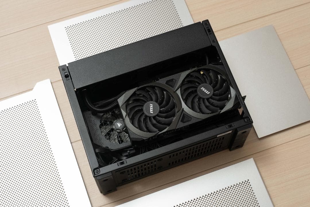 LIAN LI A4-H2O Mini-ITX自作PC 32GB RTX3070