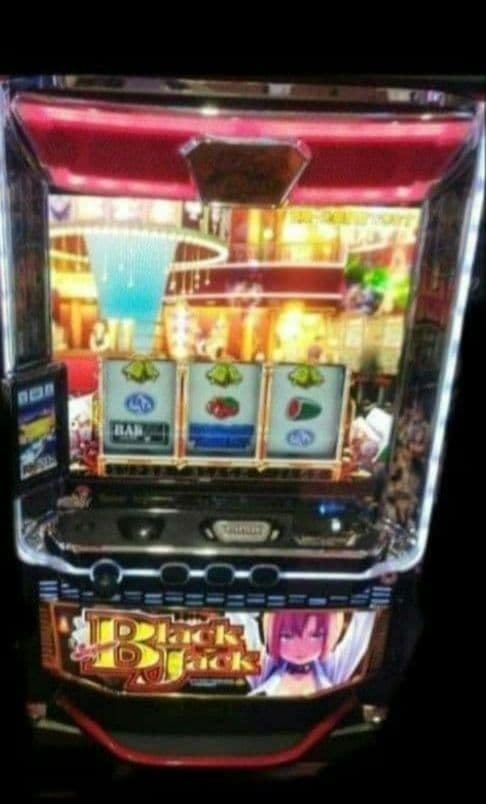 パチスロ実機 スーパーブラックジャック スマスロユニット付㉑