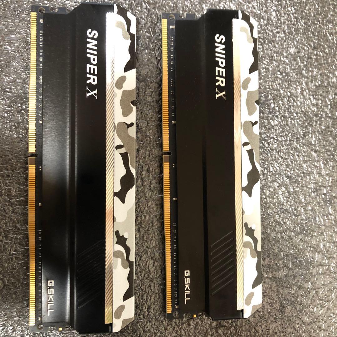 G.SKILL SNIPER X DDR4 メモリ　16G×2