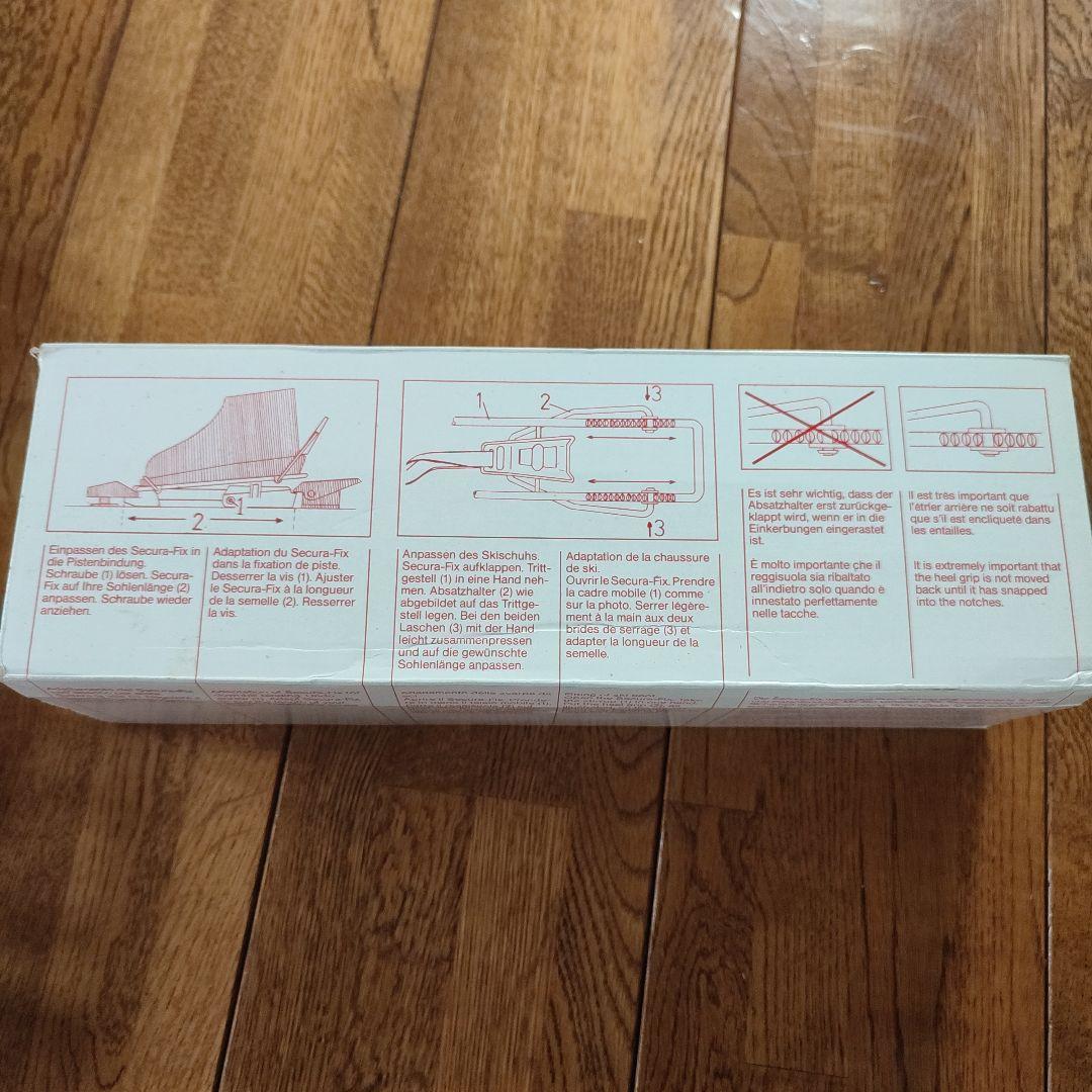 Secura-Fix スキー用バインディング 黒 サイズM