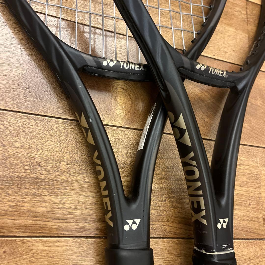 YONEX ブイコア(ブラック)ラケット 2本セット