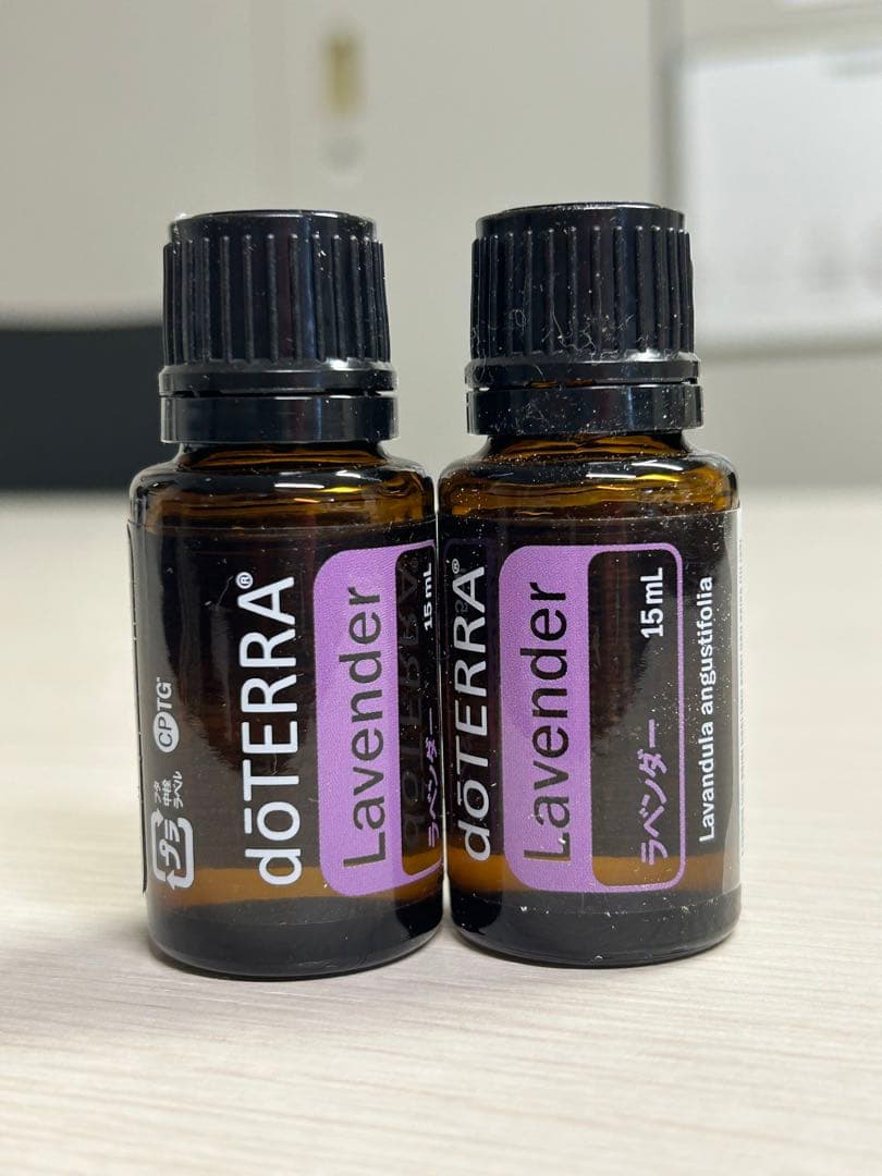 doTERRA Lavender エッセンシャルオイル 15mL 2本セット