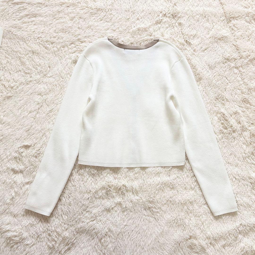 【美品】ジャスグリッティー スプリングＶカーデアンサンブル カーディガン ニット