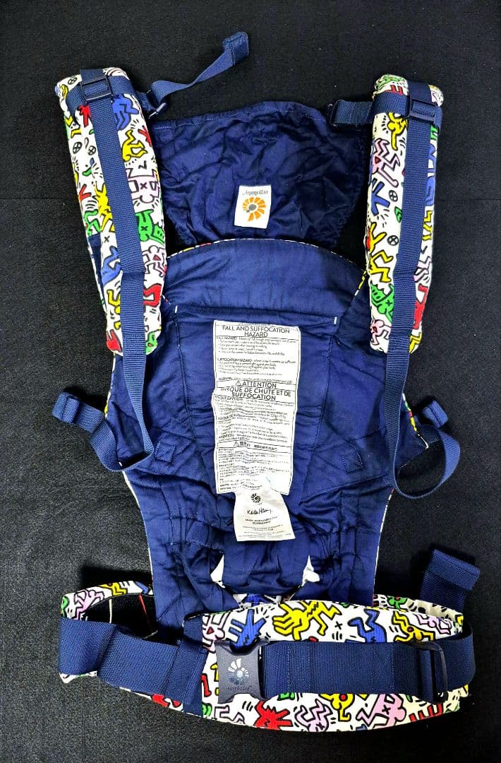 美品 エルゴベビー Keith Haring キースヘリング コラボ 抱っこ紐