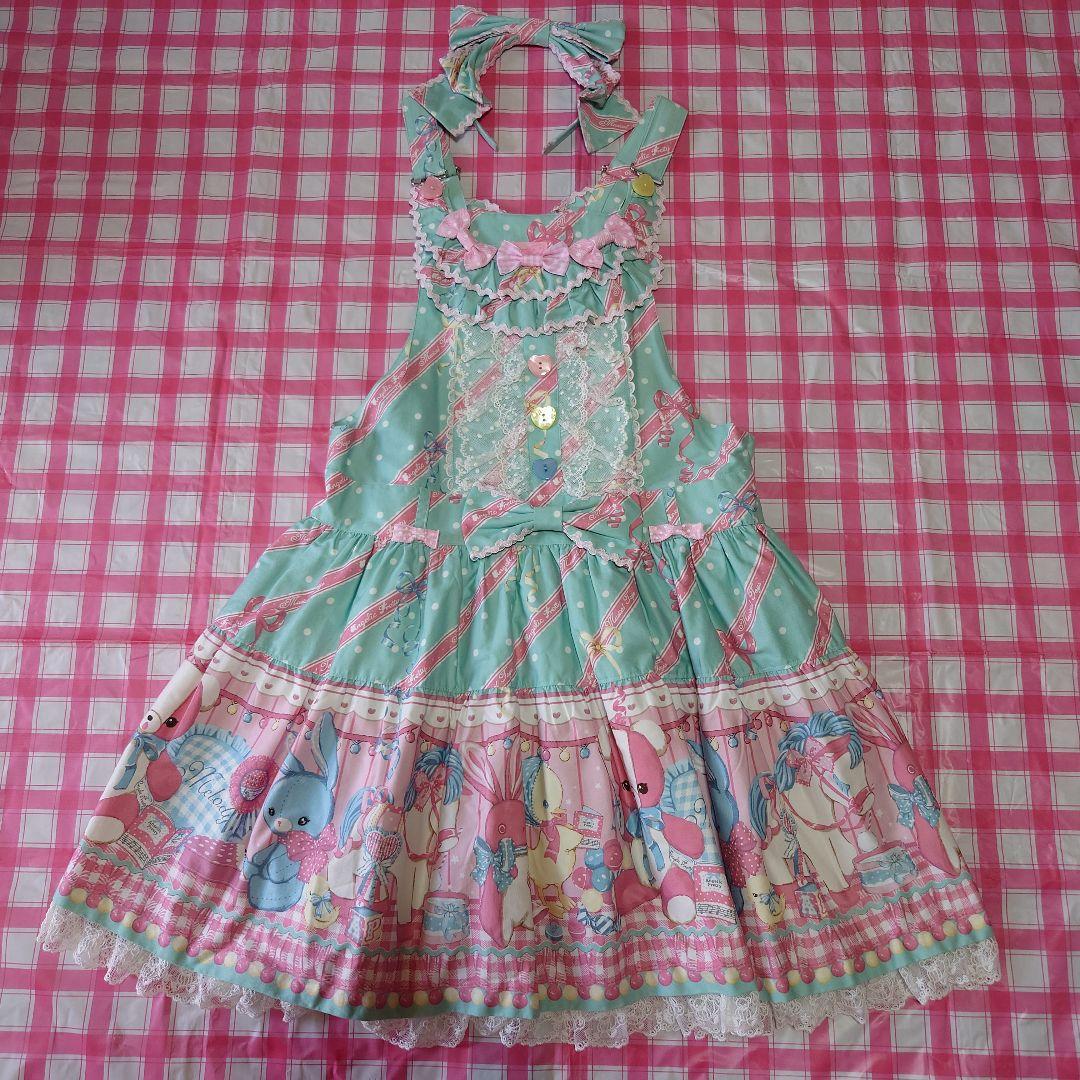 Angelic Pretty Melody Toys サロペット セット