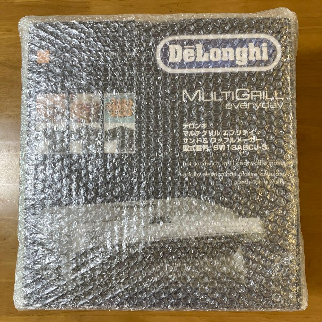 調理器具 DeLonghi MULTI GRILL everyday SW13ABCJ-S
