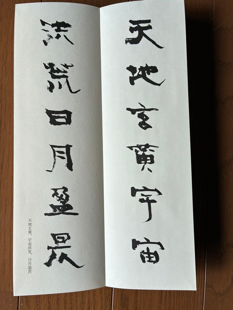 青山杉雨 隷書千字文 ２冊セット