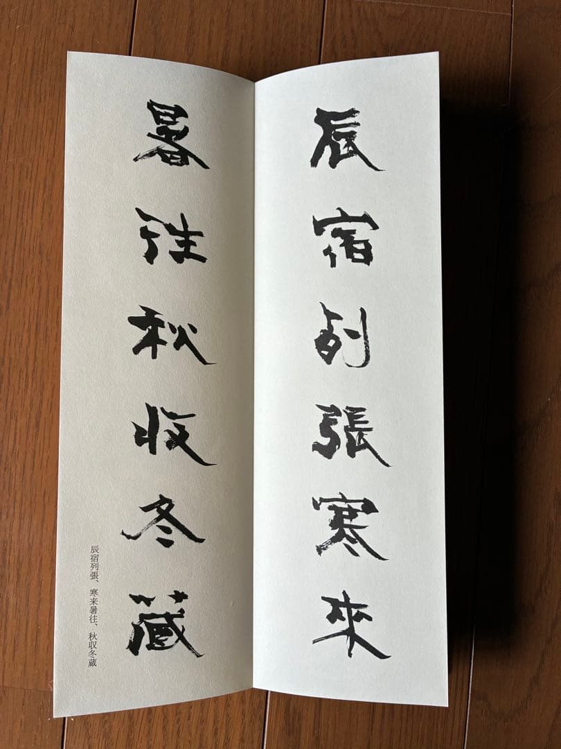 青山杉雨 隷書千字文 ２冊セット