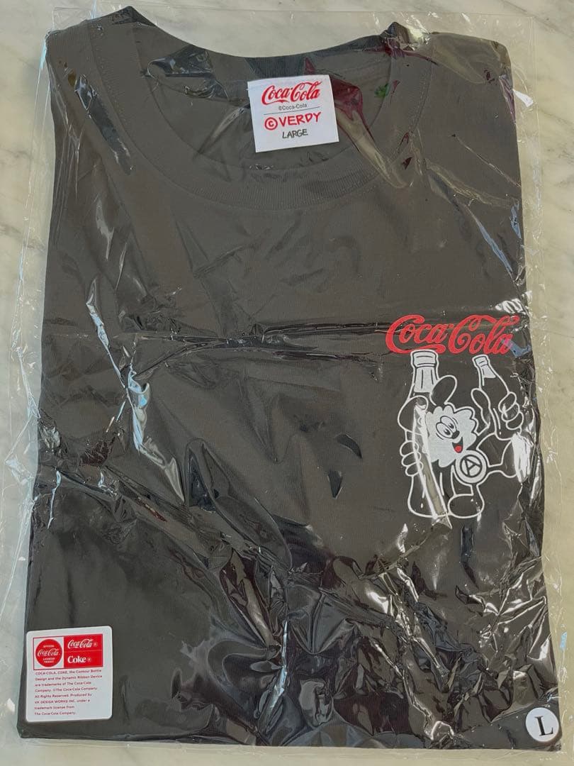 VERDY★Lサイズ コカコーラ　コラボ　VICK Tシャツ