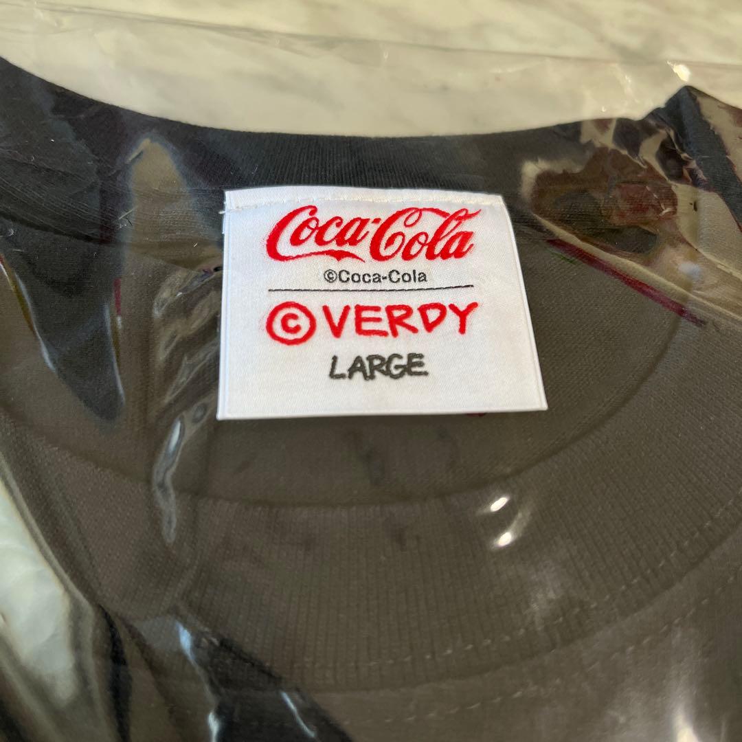 VERDY★Lサイズ コカコーラ　コラボ　VICK Tシャツ