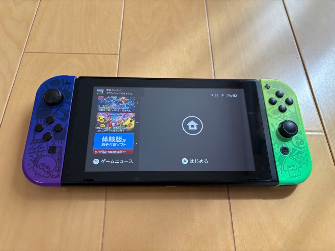 Nintendo Switch 本体 付属品写真の物のみ Joy-Con スプラ
