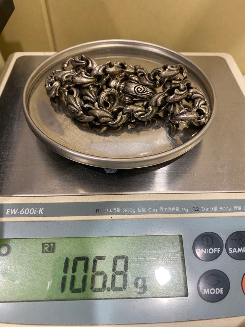 シルバー チェーンネックレス 約50cm 刻印あり