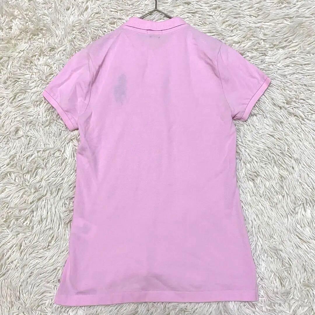 【未使用級•現行✨】ポロラルフローレン ビッグポニー ポロシャツ ピンク M