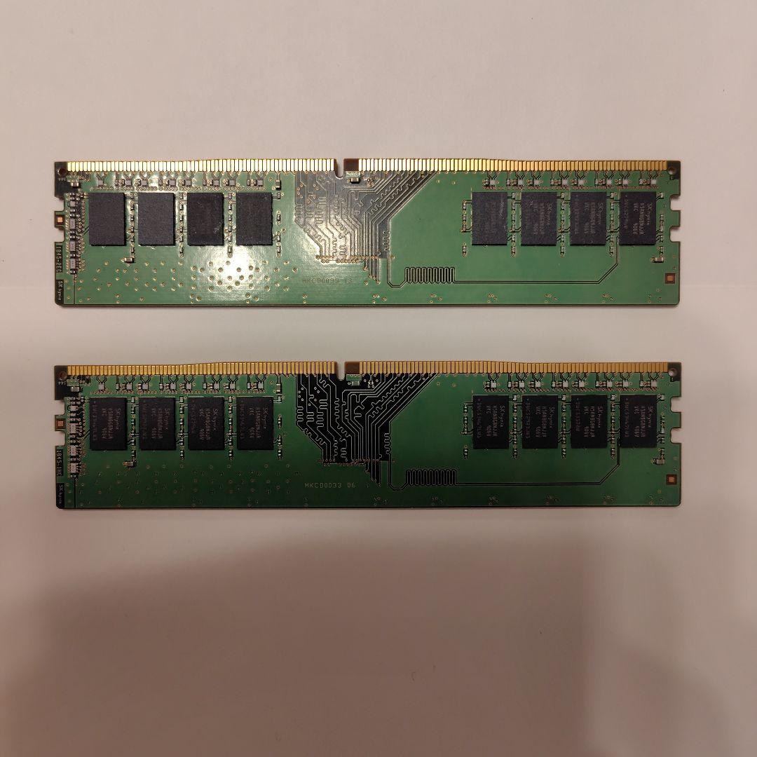 SK hynix 8GB DDR4 メモリ　2枚セット