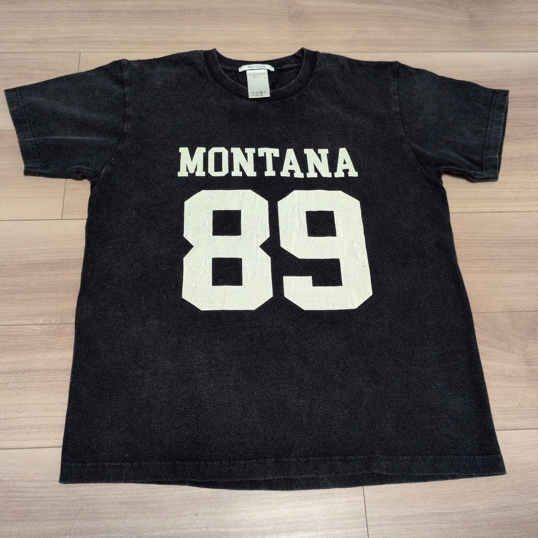 ウィムガゼット　MONTANA 89 プリント Tシャツ