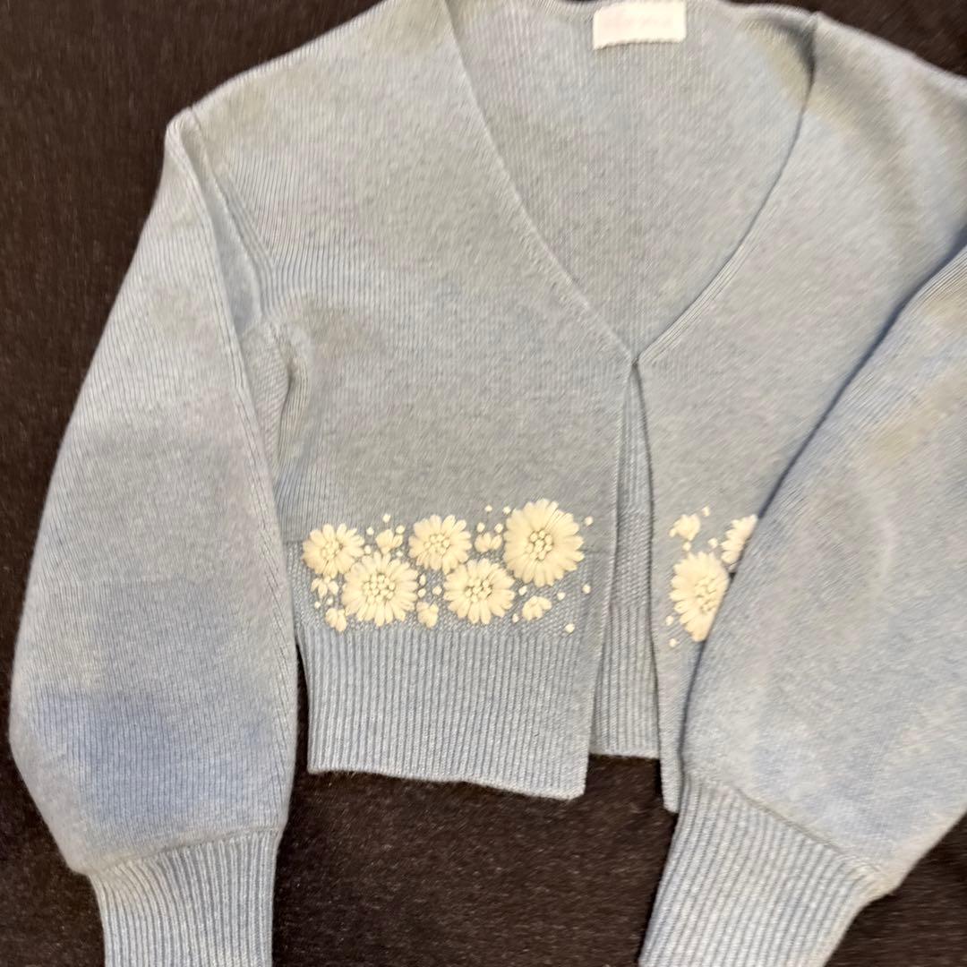 トップス rosymonster flower cardigan