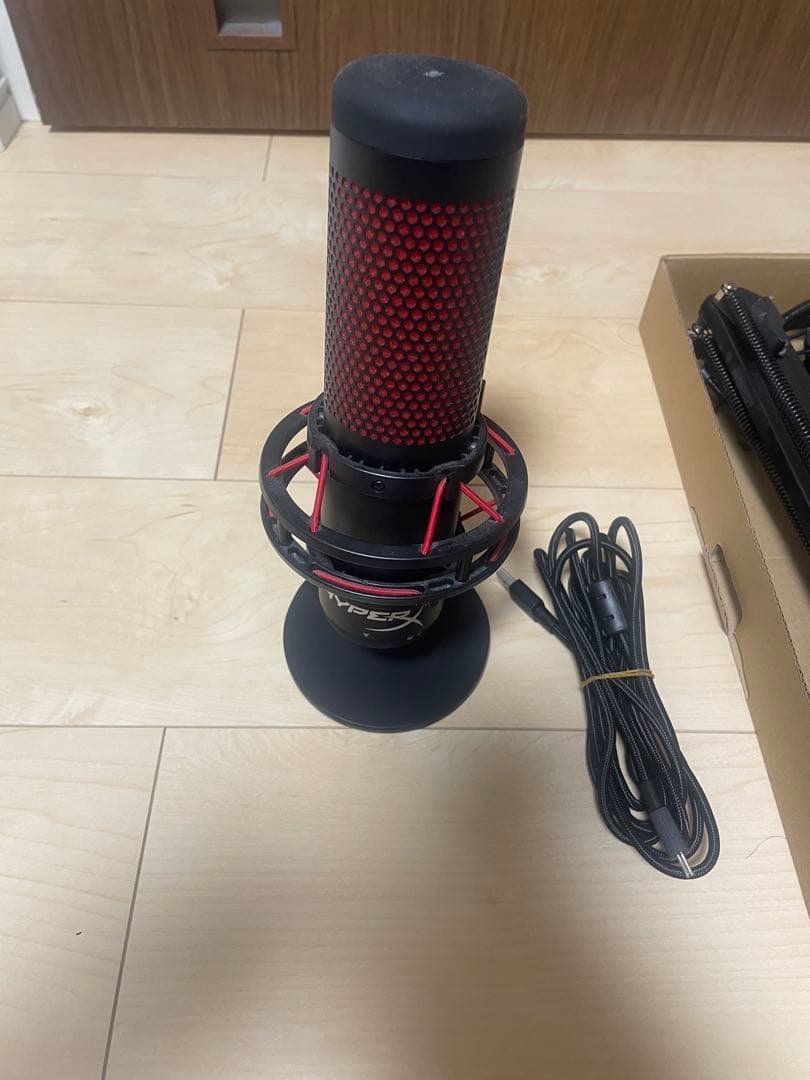 HYPERX QuadCast コンデンサーマイク