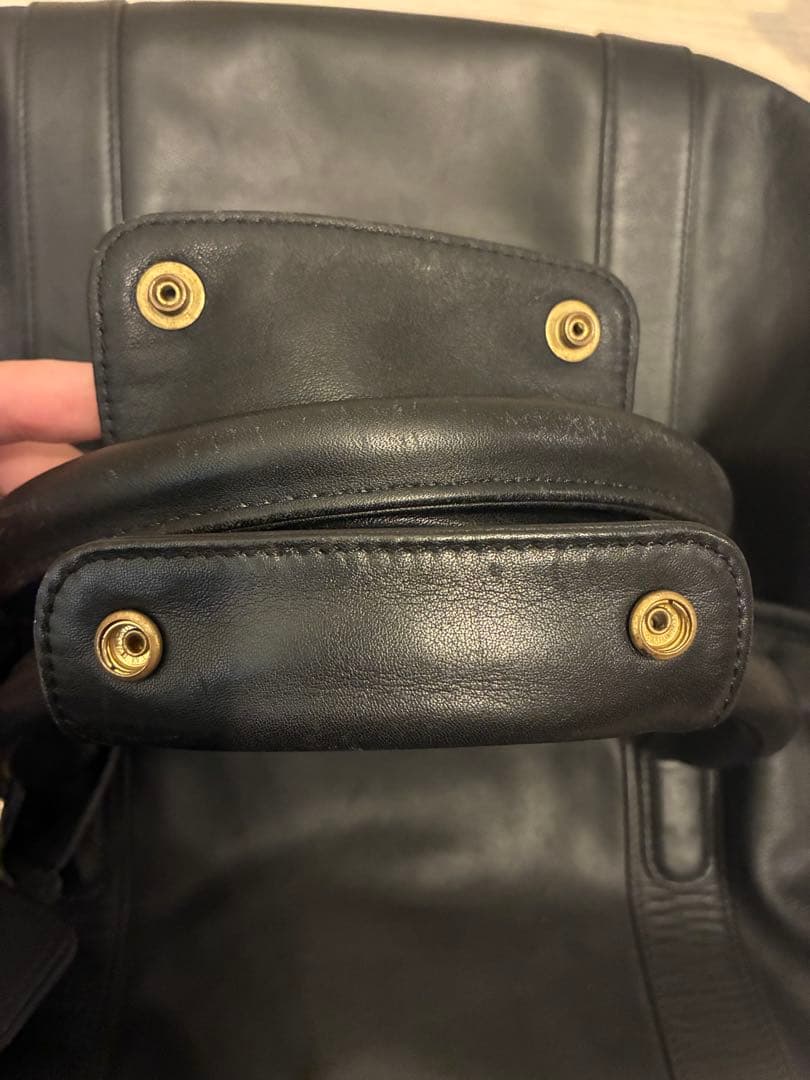 coach コーチ　ボストン　レザー