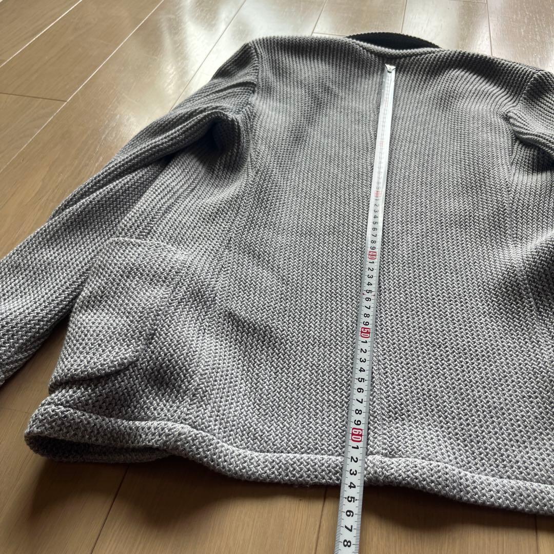 グレー ニット テーラードジャケット　未使用