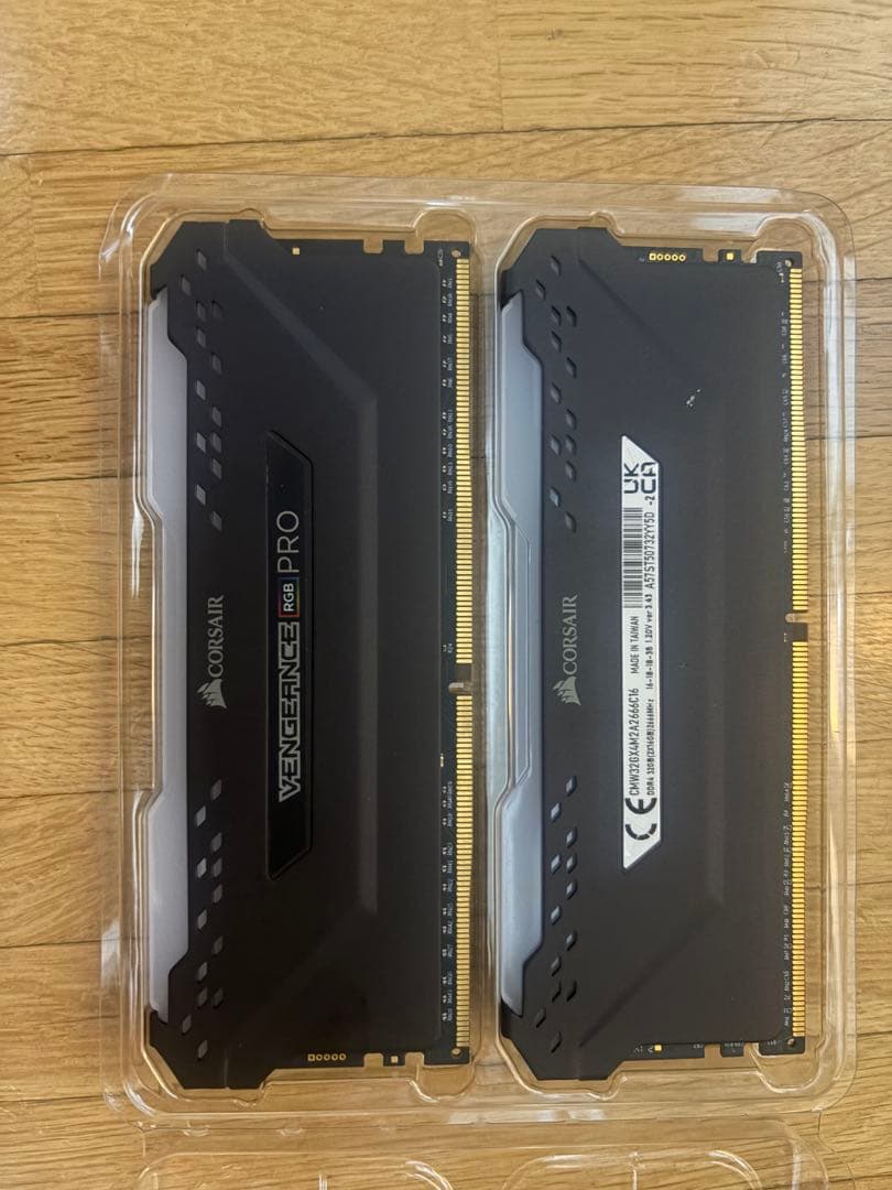 CORSAIR DDR4-2666MHz メモリ 32GB [16GB × 2]