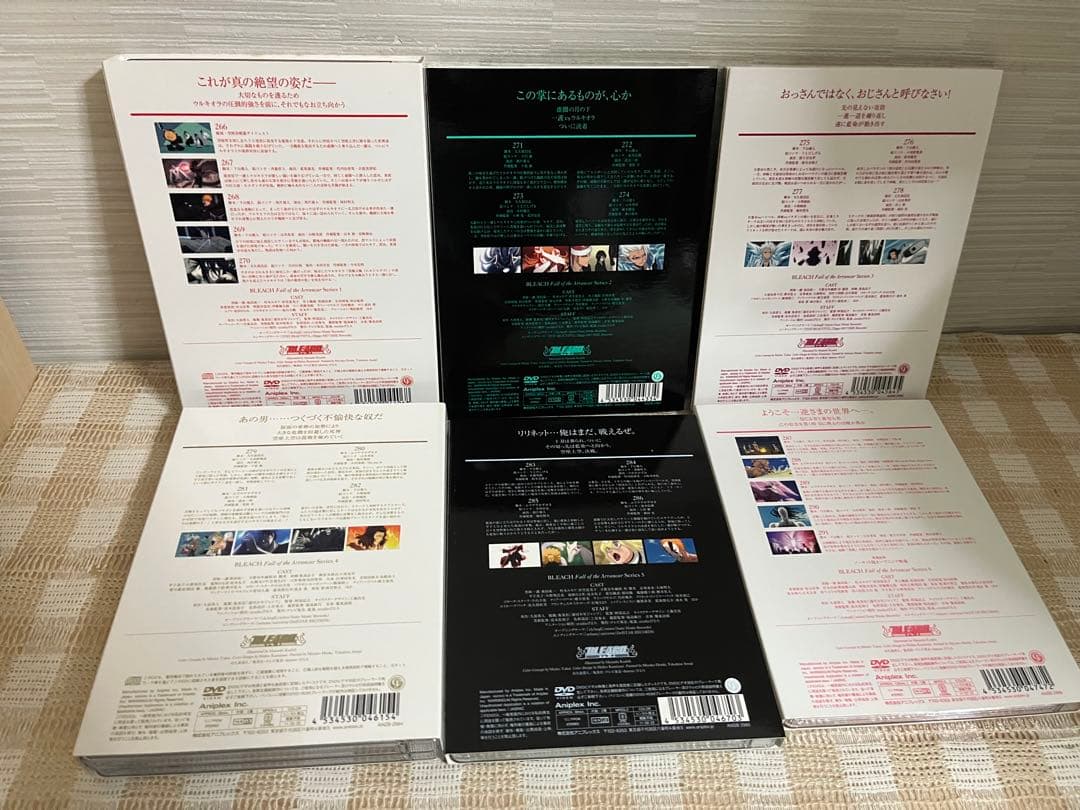 BLEACH 破面・滅亡篇 初回版全12巻セット DVD