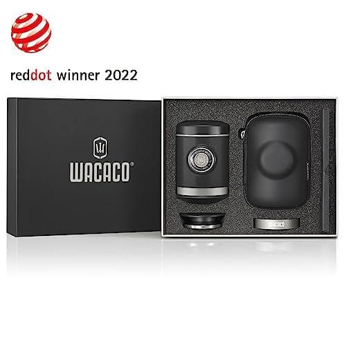 WACACO Picopresso 手動エスプレッソ携帯コーヒー 、保護ケー＜＞