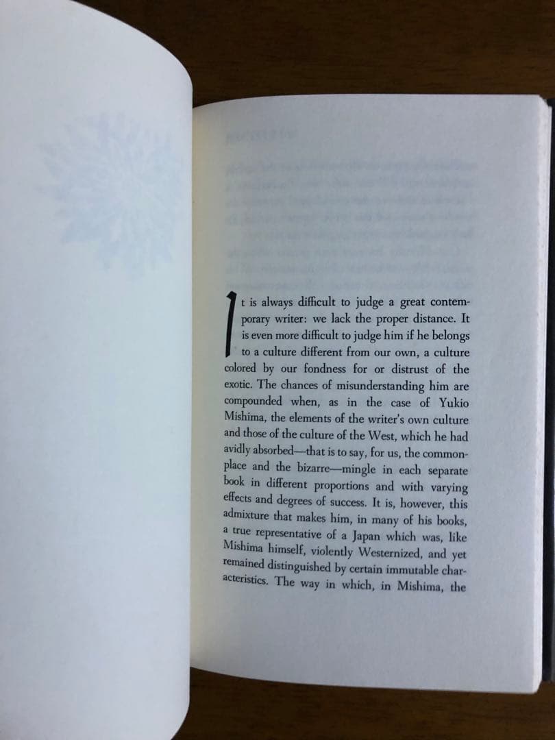 洋書 MISHIMA Vision of Void by M. Yourcenar