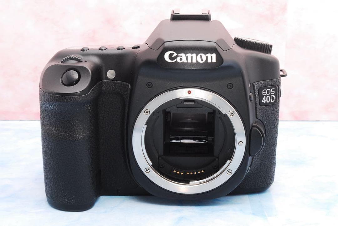 キャノン EOS 40D☆高速連写☆一眼レフカメラ☆高倍率レンズ付