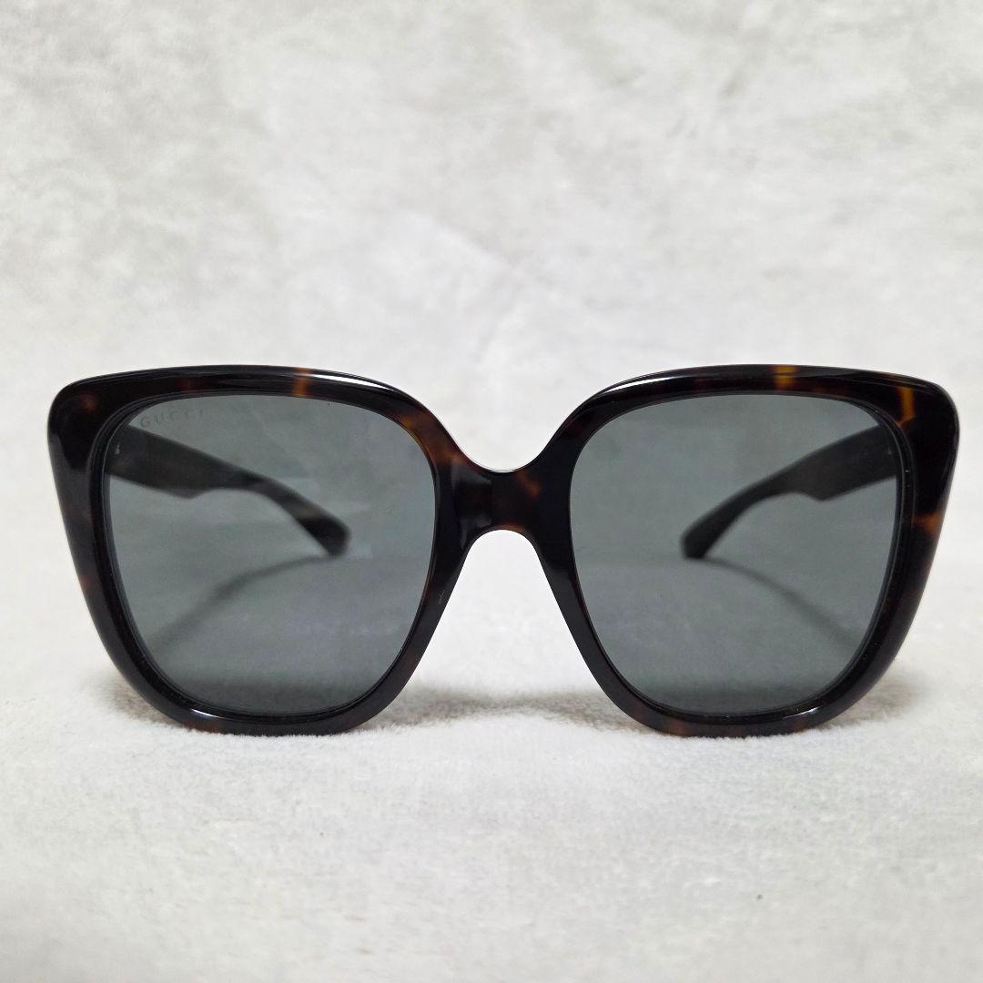 【新品未使用ケース付】GUCCI サングラス GG1169S 黒茶グラデ