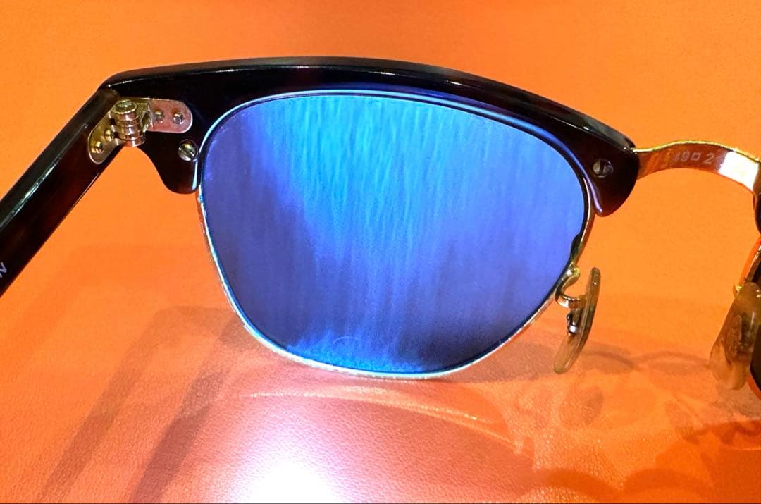 Ray-Ban CLUBMASTER RB3016 W0366 49mm①